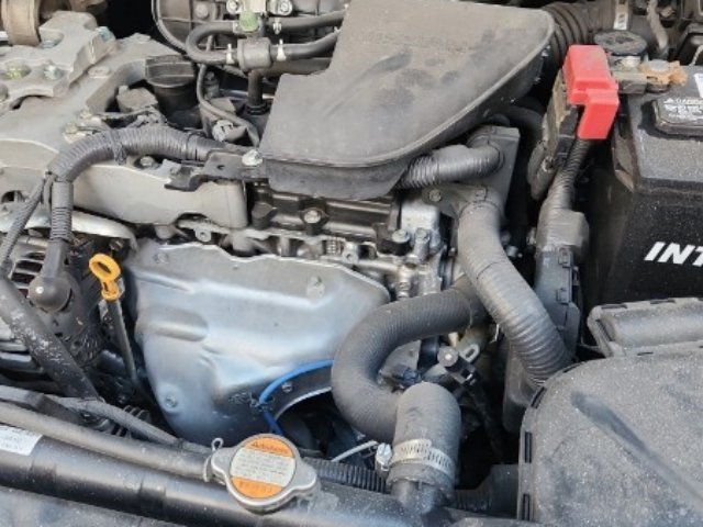 Before engine bay mobile auto detailing in Orange County